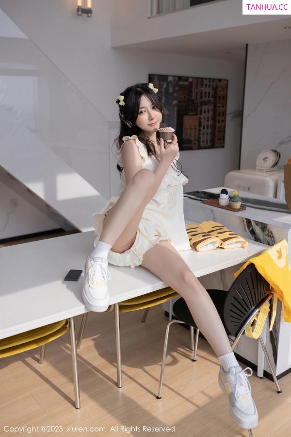 鱼子酱fish  [XiuRen]高清写真图 2023.04.21 No.6615 鱼子酱Fish 清爽美腿第7张图片
